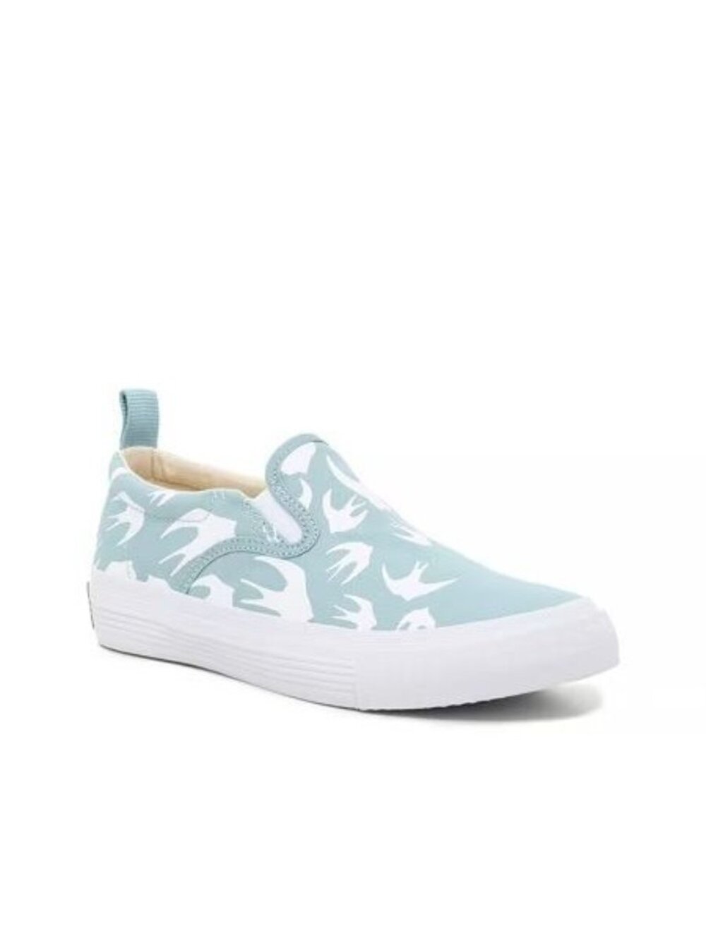 MCQ Alexander MCQueen Women's Swallow Light Blue Slip On Sneaker 41 US11 NEW NIB